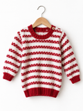 Handmade full sleeves dual colour sweater